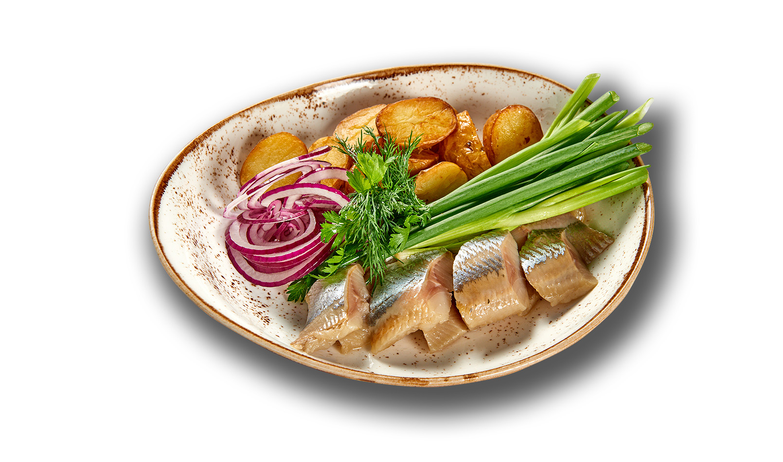 Сельдь с картофелем